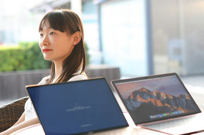 MateBook和Macbook對比圖 國貨的驕傲